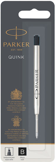 Parker Replacement Ink for Ballpoint Pen Broad in Black color