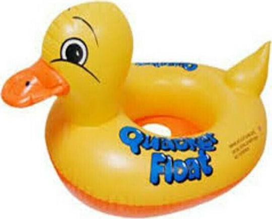 Kids Swim Trainers with Length 75cm Yellow