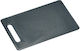 Kesper Rectangular Plastic Chopping Board Gray 24x15cm