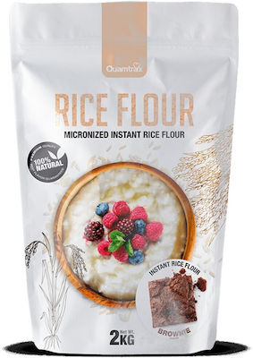 Quamtrax Instant Rice Flour 2000 Γραμμάρια Μπράουνι