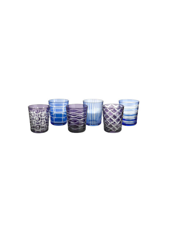 Pols Potten Set de pahare Vin alb / pentru apa / Cafea / Cafea grecească Freddo din Sticlă 6buc