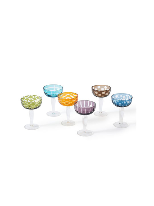 Pols Potten Set of Glasses Champagne made of Glass Stemmed 6pcs