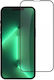 Uniq Full Face Tempered Glass Μαύρο (iPhone 17e / 16e / 14 / 13 / 13 Pro)