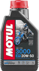 Motul Motorcycle Oil for Four-Stroke Engines 20W-50 1lt