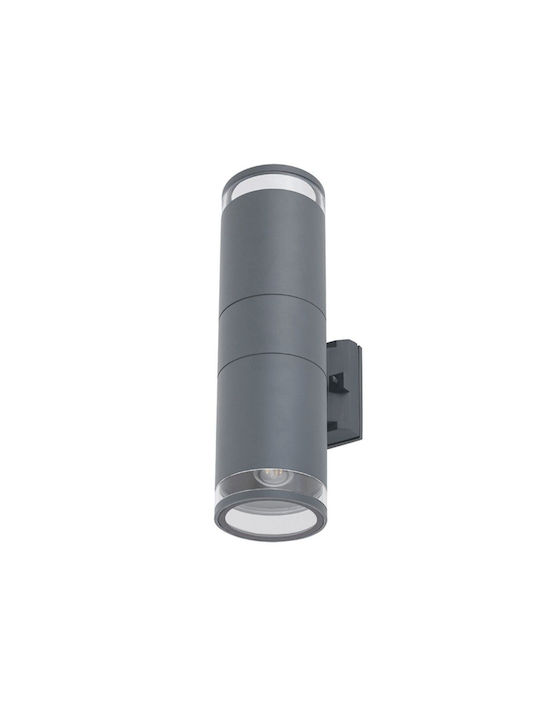 Nowodvorski Double Spot with Socket E27 in Gray Color