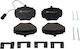 Land Rover Defender Station Wagon Ld Ate 13046069172 Brake Pads