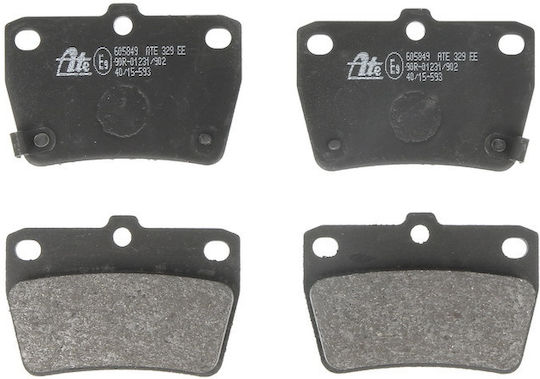 Toyota Rav 4 Ii Cla2 Xa2 Zca2 Aca2 Ate 13046058492 Brake Pads