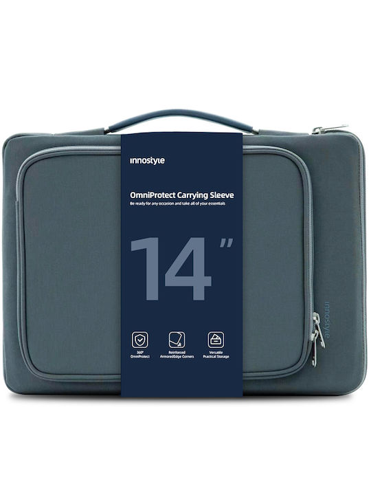 Innostyle Wasserdicht Tasche Fall für Laptop 14" in Gray Farbe S114GY-14