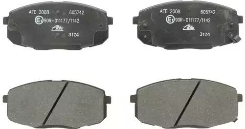 Brake Pads Kia Carens Ii Fj Ate 13046057422