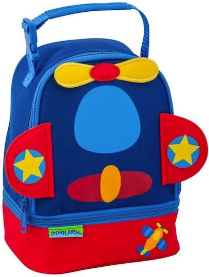 Stephen Joseph Airplane 4лт Син 26.7 x 8.8 x 32см