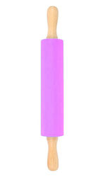 Viosarp Wooden Kitchen Rolling Pin Lilac 1pcs