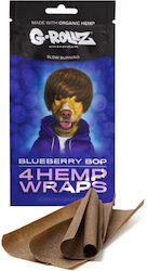 G-rollz Blunt Hemp Wraps Blueberry 4-pack