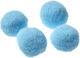 Nuova Vita Pom Pom Craft Blue with Diameter 20mm Set of 100pcs