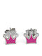 Goldsmith Silver Crown Earrings