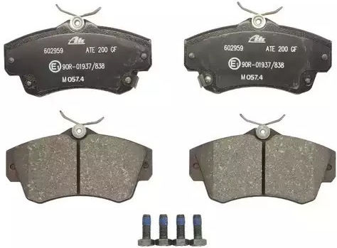 Brake Pads Chrysler Pt Cruiser Cabriolet Ate 13046029592
