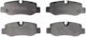 Brake Pads Mercedes-benz V-class W447 Ate 13046048822