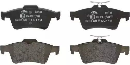Brake Pads Opel Vectra C Gts Ate 13046071942