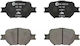 Brake Pads Toyota Corolla Verso Zde12 Cde12 Ate 13046058172