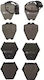 Vw Phaeton 3d Brake Pads Ate 13046028752