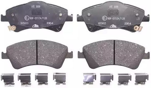 Plăcuțe de frână ATE pentru Toyota Auris Touring Sports Ade18 Zwe18 Zre18 13046056032