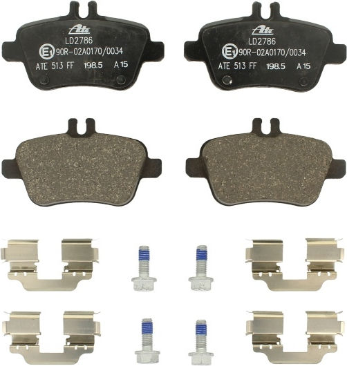 Mercedes-benz A-class W176 Ate Brake Pads 13047027862