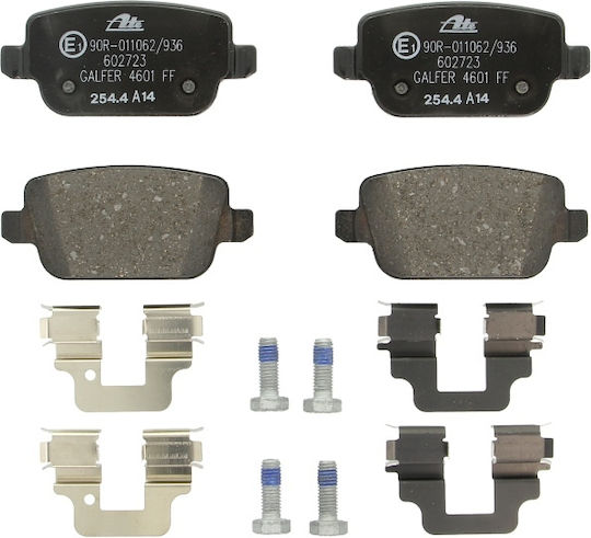 Накладки за спирачки Ford Focus II Da Ate 13046027232