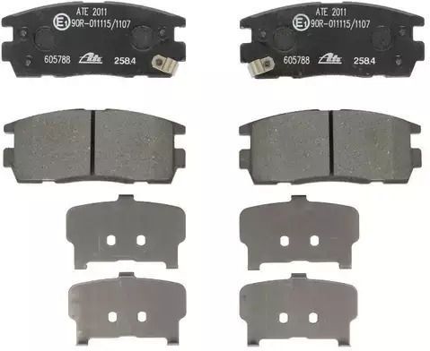 Brake Pads Chevrolet Captiva C100 C140 Ate 13046057882