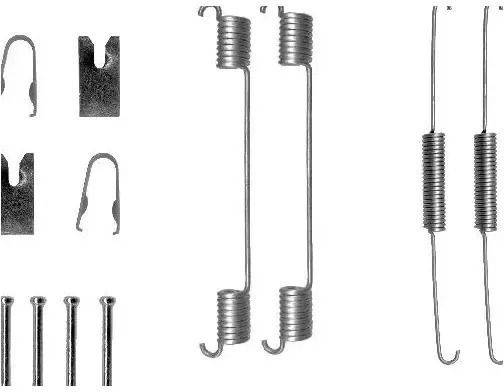 Set Brake Shoe Accessories Fiat Multipla 186 Ate 03013792342