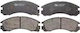 Brake Pads Citroen C-crosser Enterprise Ate 13046059582