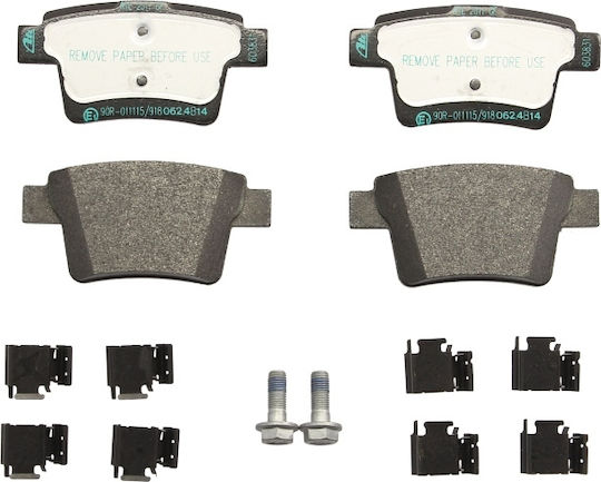 Brake Pads Ford Mondeo Iii B5y Ate 13046038312