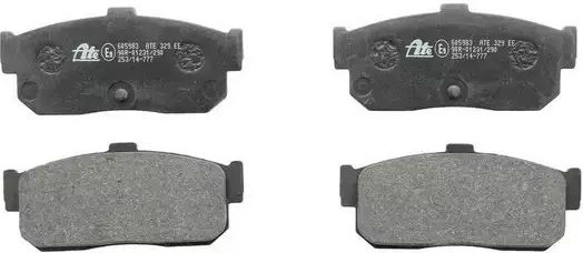Plăcuțe de frână Nissan Sunny III Liftback N14 Ate 13046059832
