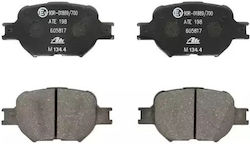 Plăcuțe de frână Toyota Celica Zzt23 Ate 13046058172 Plăcuțe de frână Toyota Celica Zzt23 Ate 13046058172