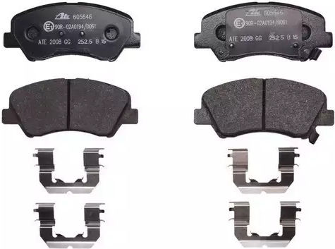 Plăcuțe de frână Ate pentru Kia Rio III UB 13046056462