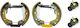 Set Brake Shoes Daewoo Espero Klej Ate 03052040193