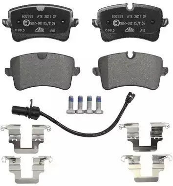 Спирачни накладки Audi A7 Sportback 4ga 4gf Ate 13046027692