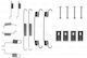 Set de accesorii pentru placute de frana Mazda Mx-3 Ec Ate 03013791822