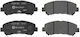 Placute de frana Ate Nissan Qashqai Qashqai +2 J10 JJ10 13046057522