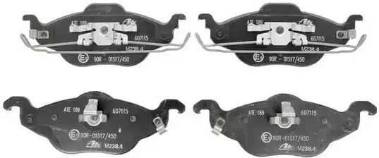 Brake Pads Opel Astra G Cabriolet F67 Ate 13046071152