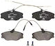 Citroen Jumpy Brake Pads Chassis Plate Bu Bv Bw Bx Ate 13046029782