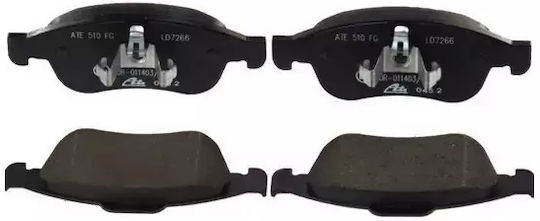 Placute de frână Renault Grand Scénic III JZ0 1 ATE 13047072662