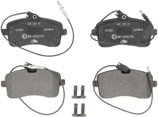Brake Pads Peugeot 407 6d Ate 13046028912