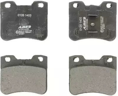 Placute de frana Peugeot 106 I 1a 1c Ate 13046040662