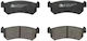 Daewoo Lacetti Hatchback Brake Pads Klan Ate 13046057392
