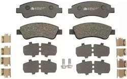 Plăcuțe de frână Citroen C3 Picasso Ate 13046039942 Plăcuțe de frână Citroen C3 Picasso Ate 13046039942