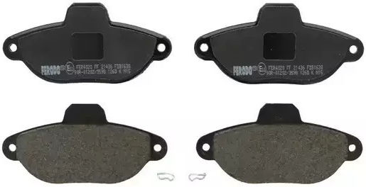 Plăcuțe de frână Fiat Seicento 600 187 Ate 13046039502