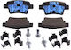 Bremsbeläge Citroen C4 Grand Picasso I UA ATE 13047038362