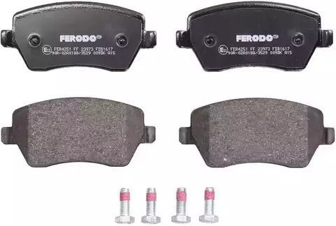 Brake Pads Renault Modus Grand Modus F Jp0 Ate 13047027092
