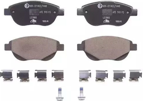 Brake Pads Peugeot 1007 Km Ate 13047039662