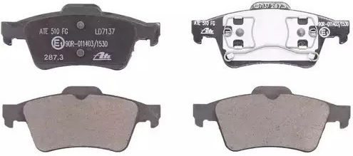 Спирачни накладки Renault Vel Satis Bj0 Ate 13047071372