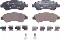 Plăcuțe de frână Citroen C4 Cactus Ate 13047039942 Plăcuțe de frână Citroen C4 Cactus Ate 13047039942